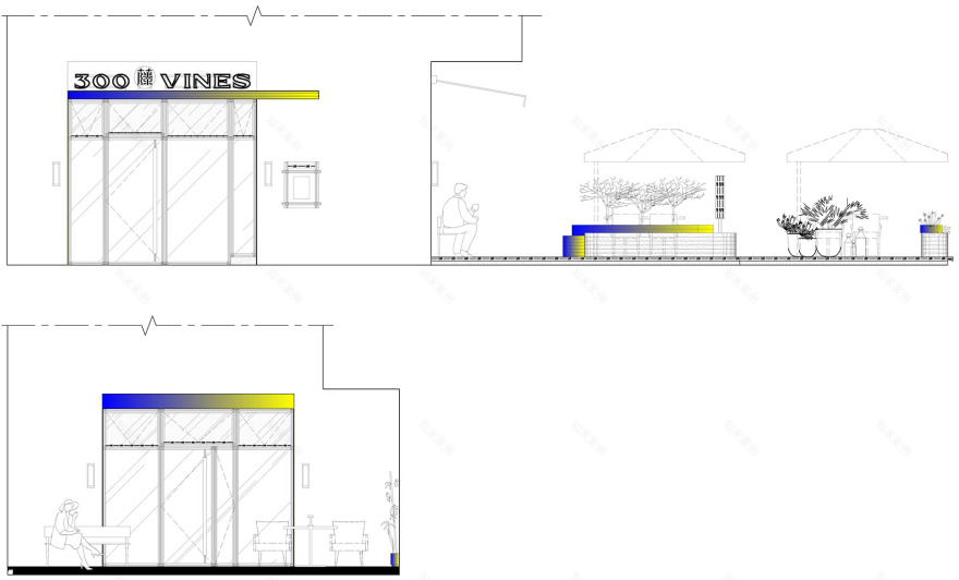 300 藤 VINES 餐酒馆丨中国成都丨构看建筑设计-47