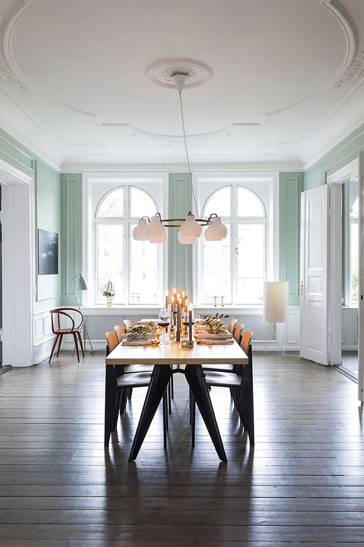 丹麦现代公寓的节日装饰艺术-13