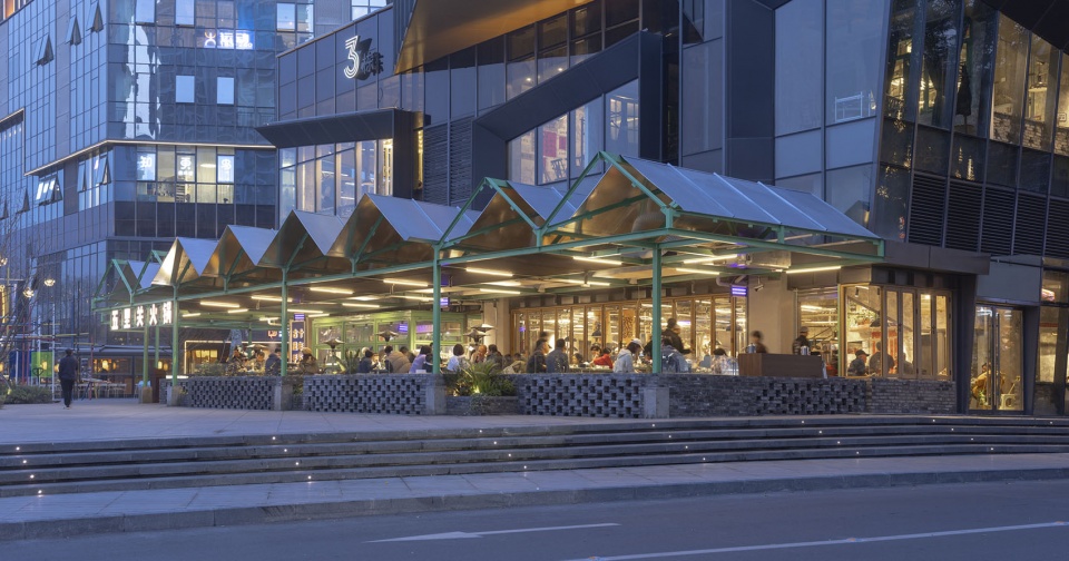 街边的绿色伞棚 · 五里关麓坊店 · 凡筑ArchFAN丨中国成都丨凡筑ArchFAN（成都凡筑建筑设计事务所有限公司）-59