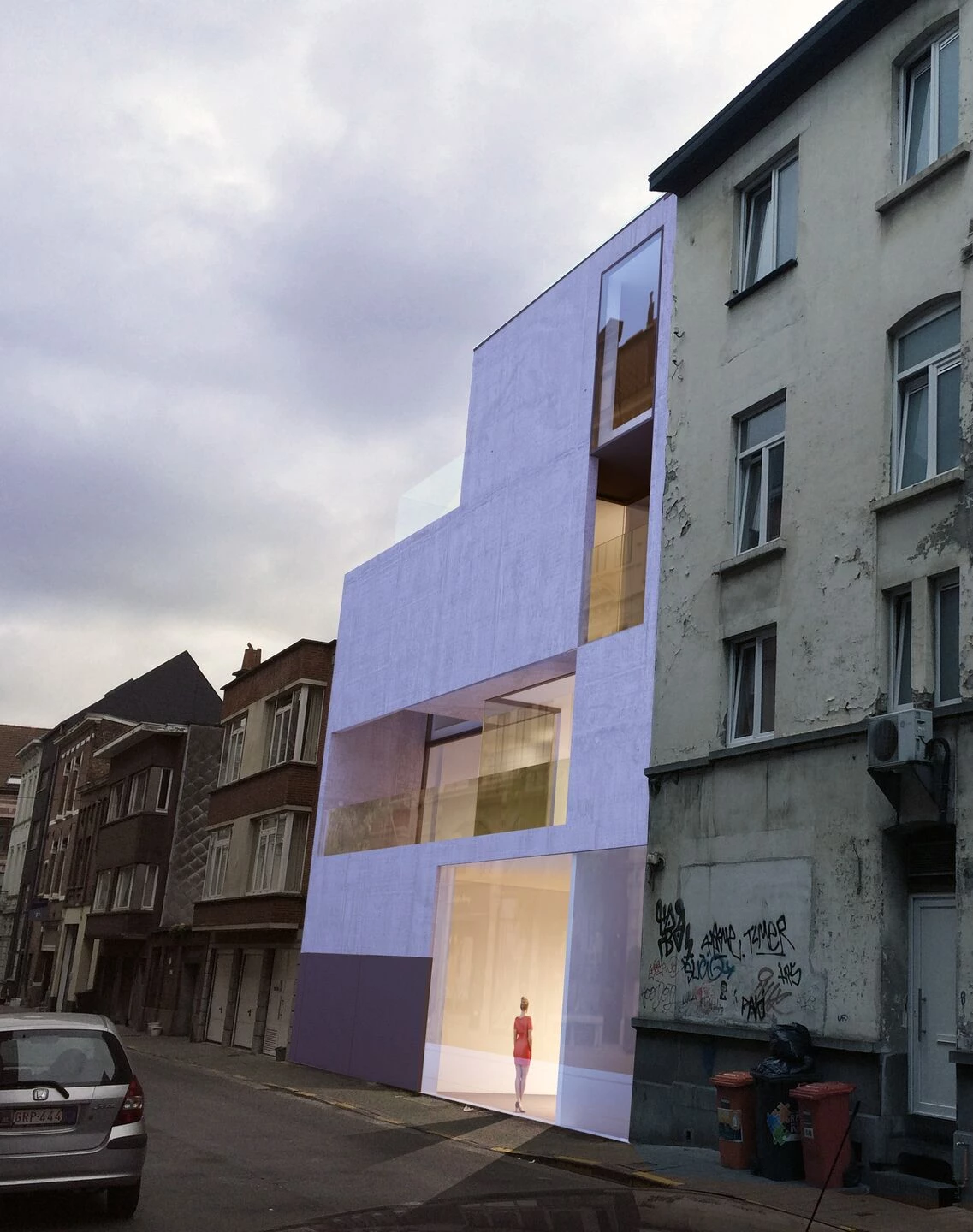 比利时黄金比例建筑——融入历史的奢华公寓与商店-14