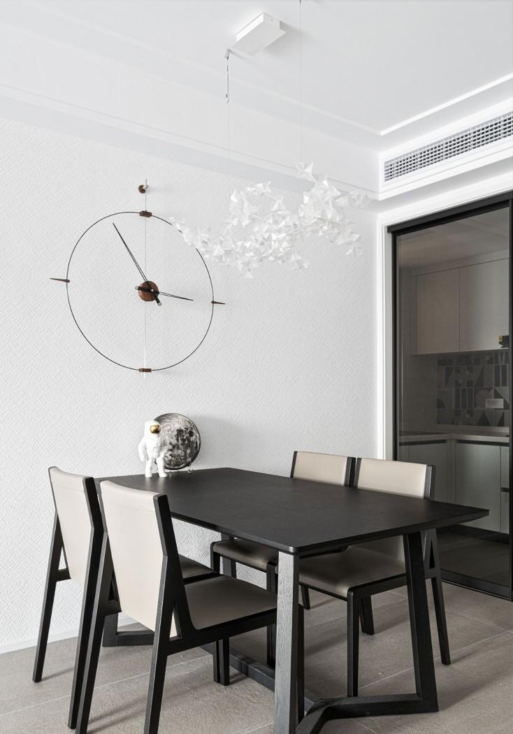 现代简约风家居设计 | 白与绿的纯粹空间-7