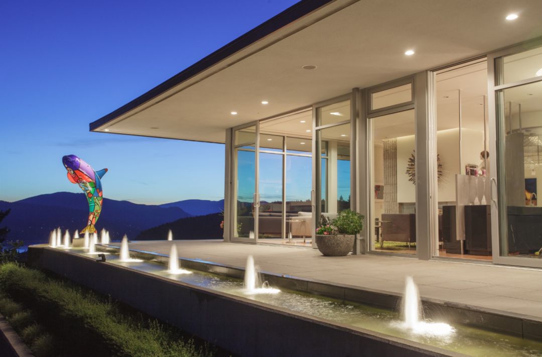 魔性照明点亮私家花园之美-37