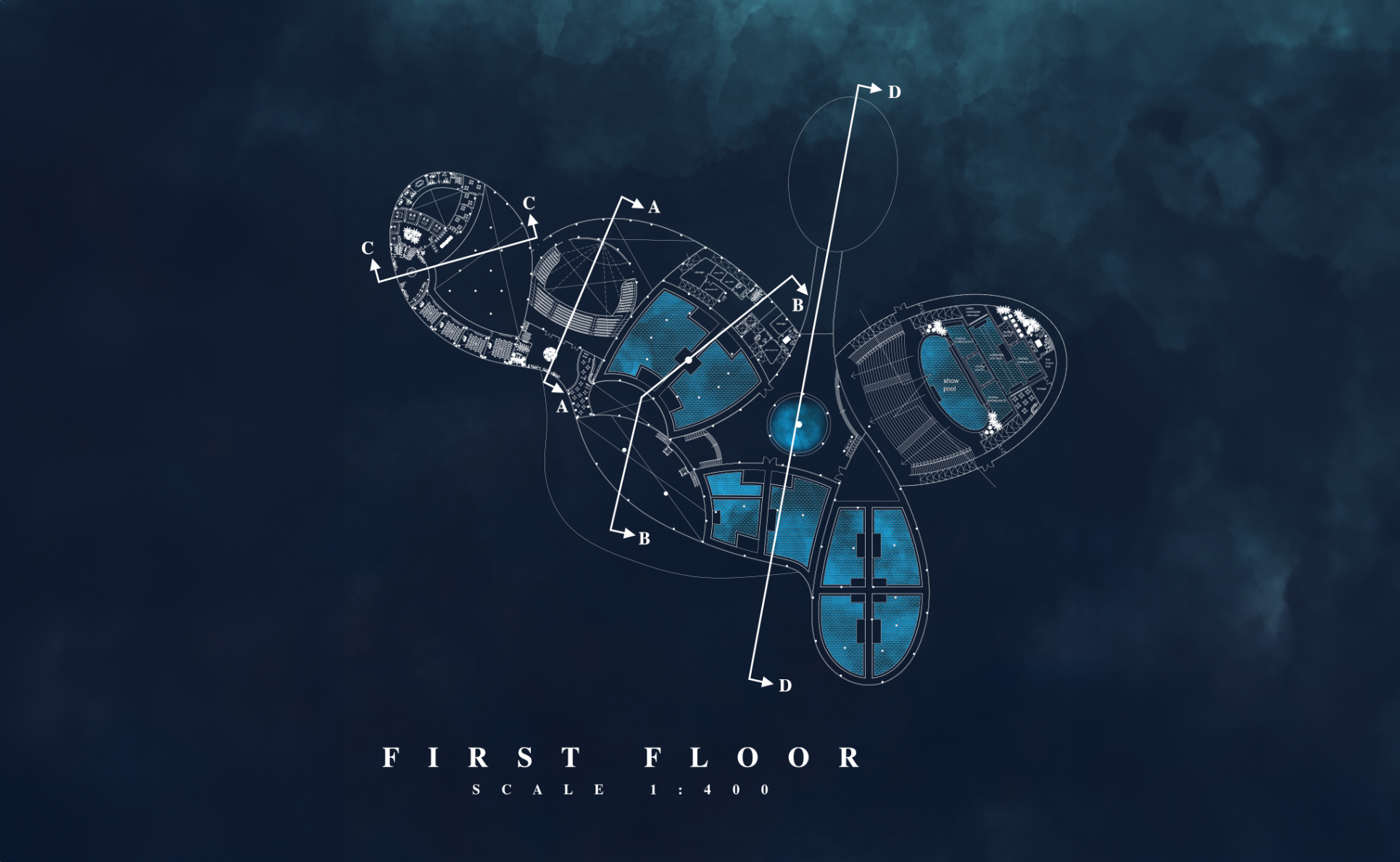 海蓝宝石毕业设计丨埃及丨埃及科技大学建筑系-21