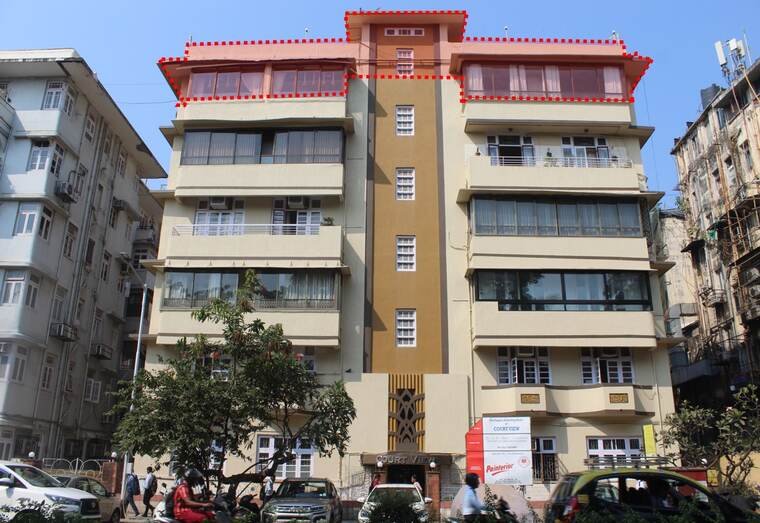 孟买滨海大道和椭圆草坪等地建筑加层项目丨印度-87