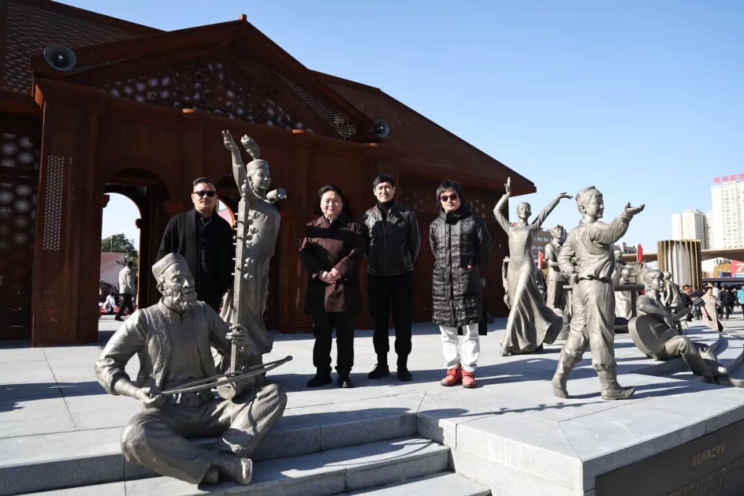 “哈密精神”万岁！央美雕塑系情景式公共艺术作品为人民塑像-26