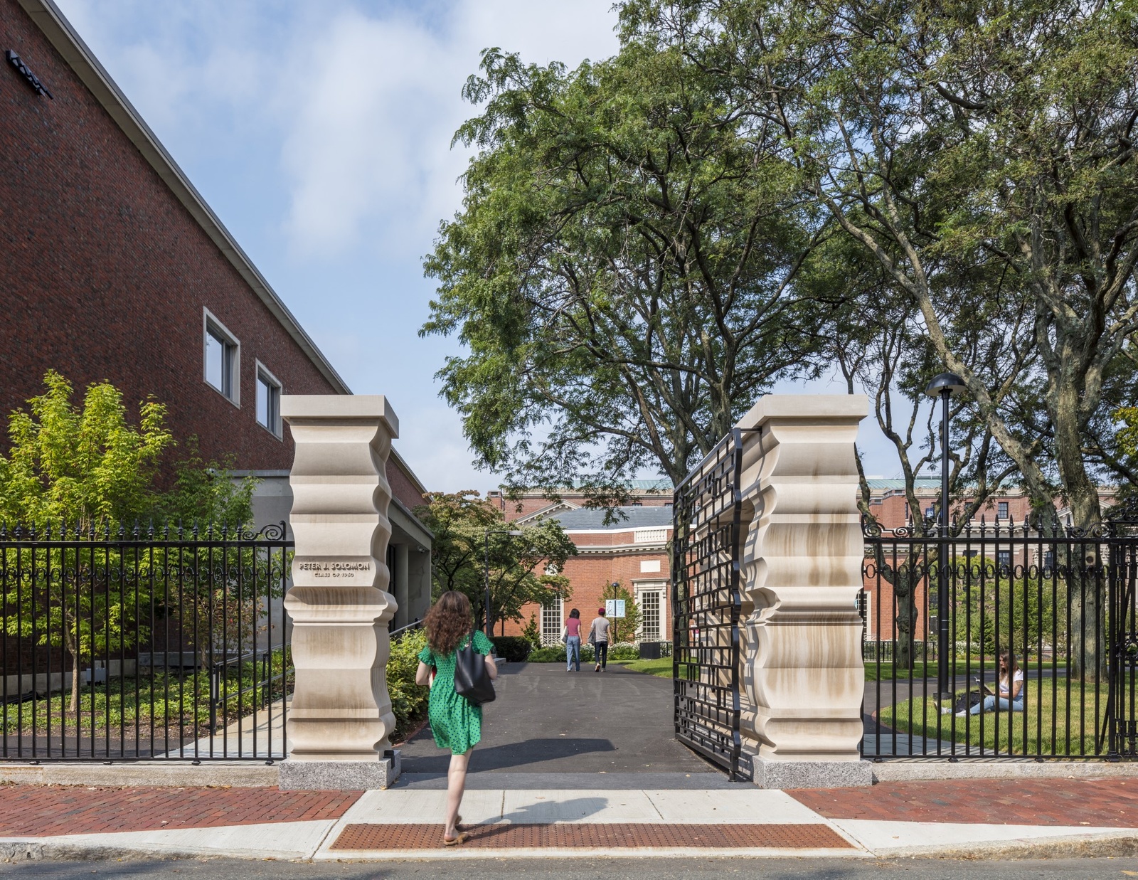 Peter J. Solomon Gate at Harvard University-2