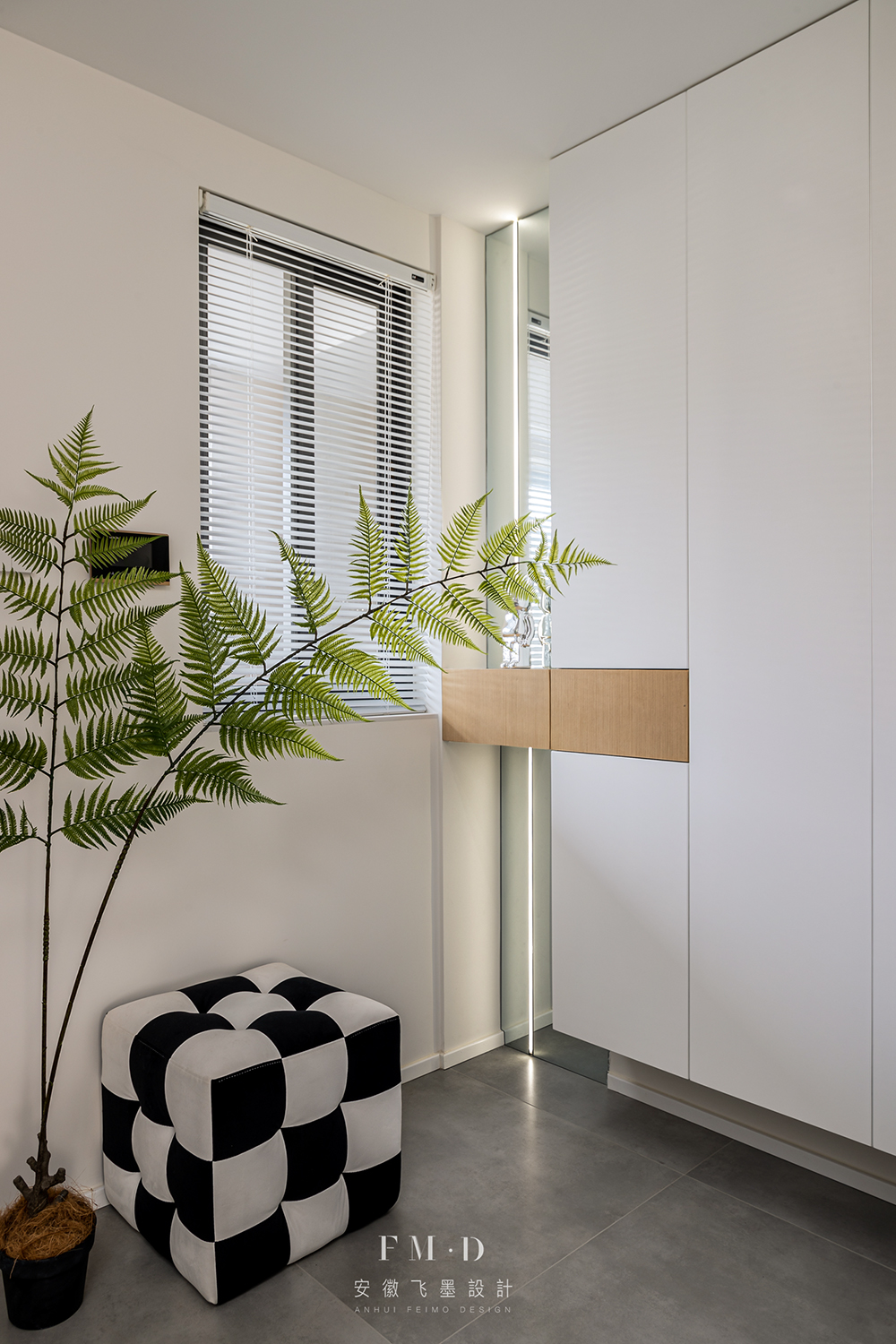 奶油风复式住宅丨中国滁州丨飞墨设计组-15