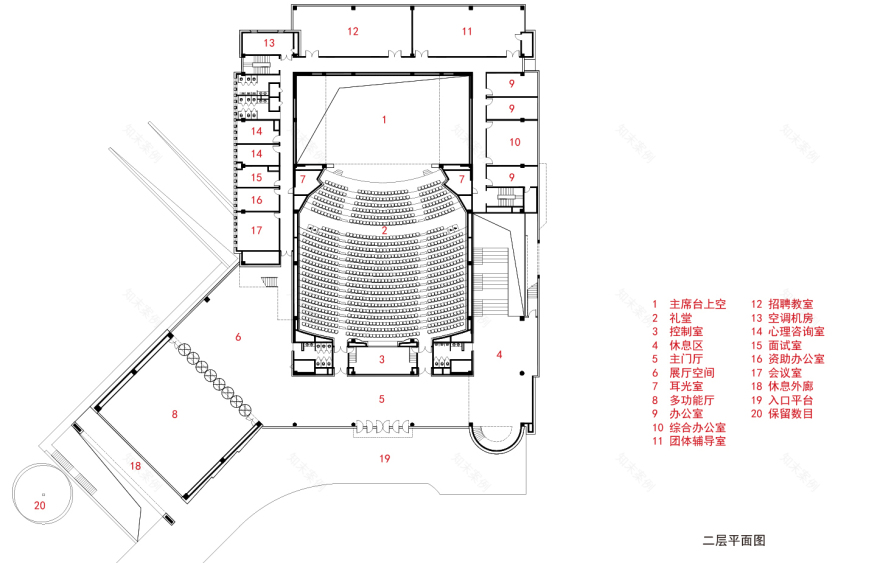 成都工业学院宜宾校区学生活动中心丨中国宜宾丨同济大学建筑设计研究院(集团)有限公司-98