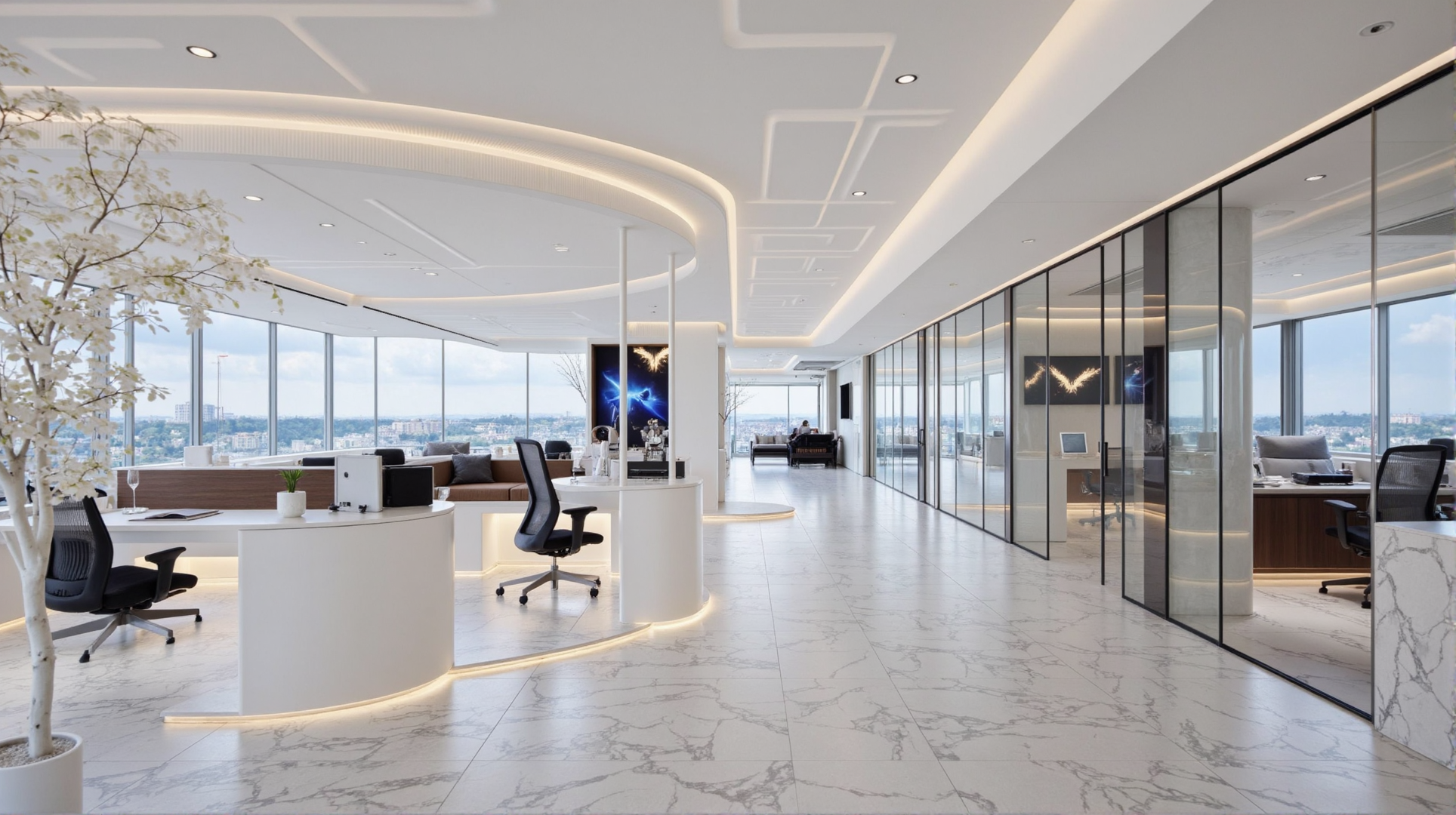 某科技企业总部办公空间全案设计-20