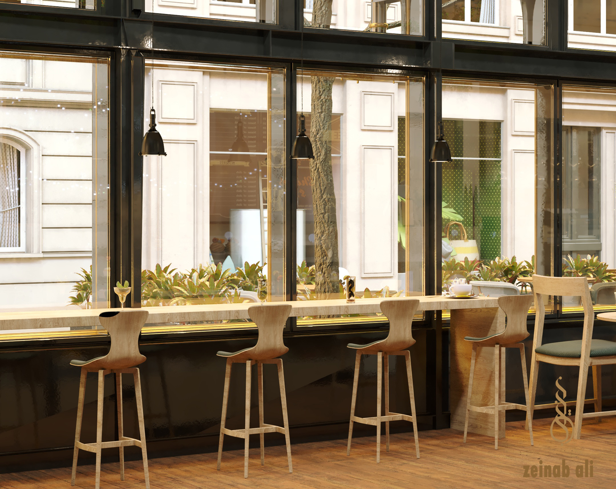 Breakfast and sweets shop-5