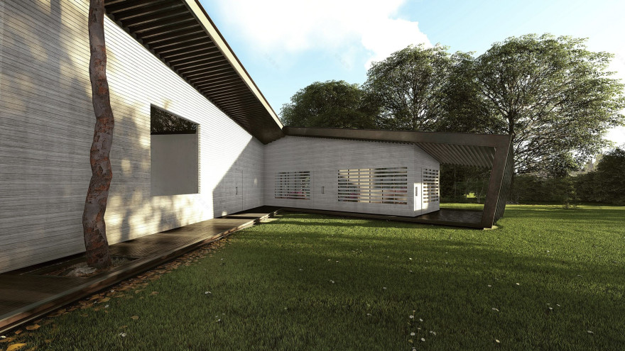 三角形的独立别墅 · Heram Architects 的绿色温室设计-32