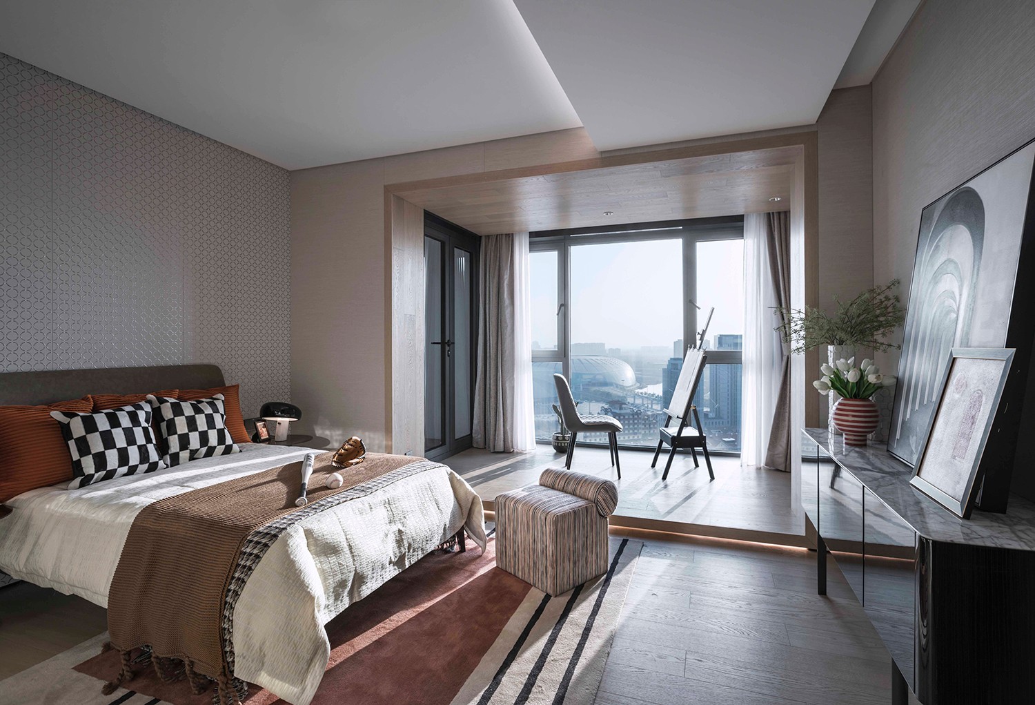 天津宁泰181样板间设计-11