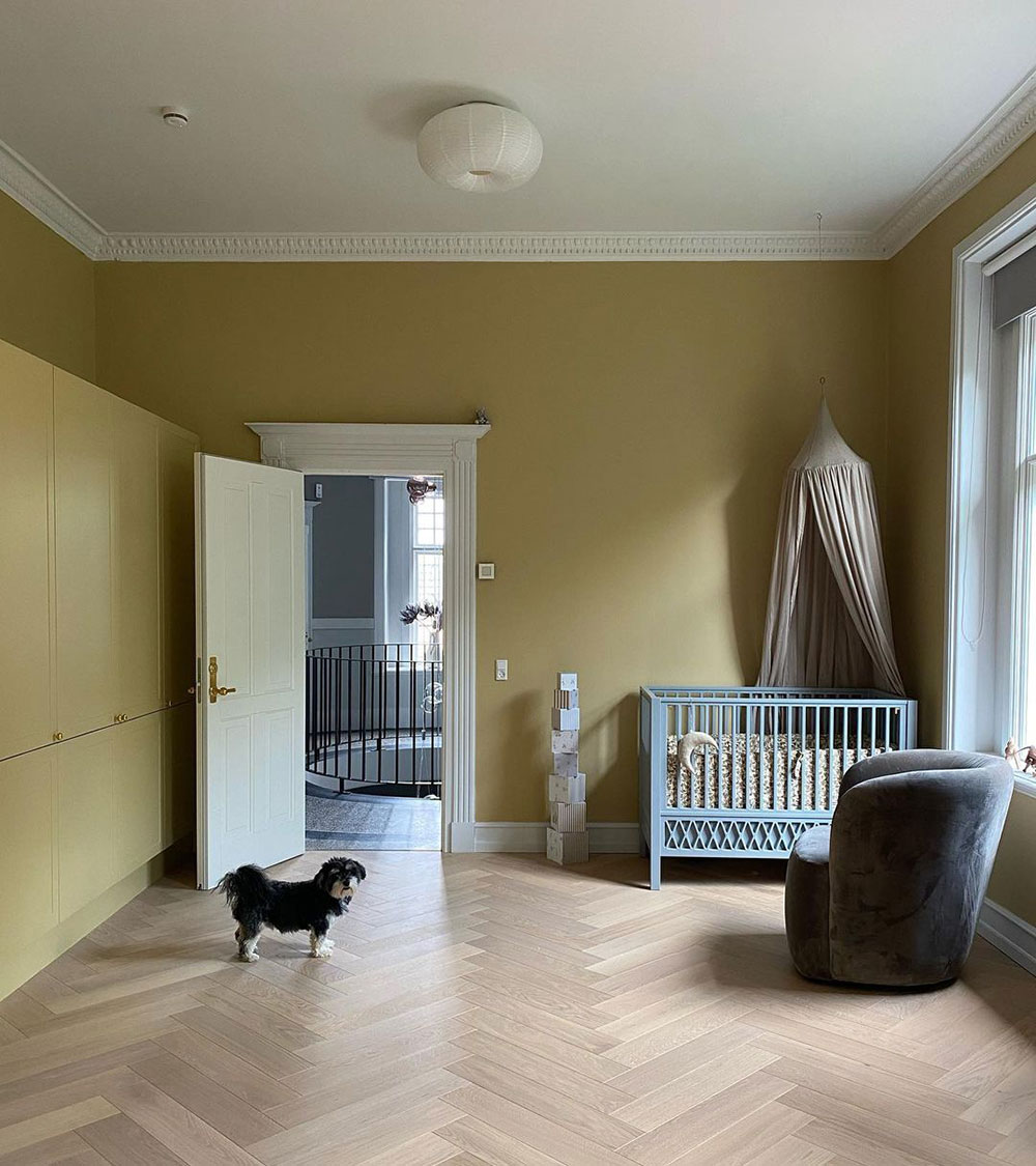 丹麦 19 世纪别墅的彩色复古魅力-19