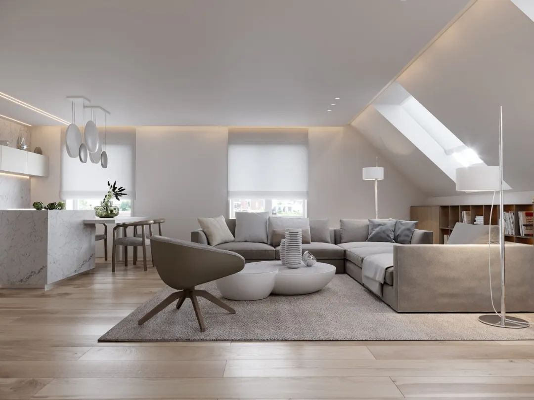 德国极简高雅公寓设计丨Alexey Golub-19