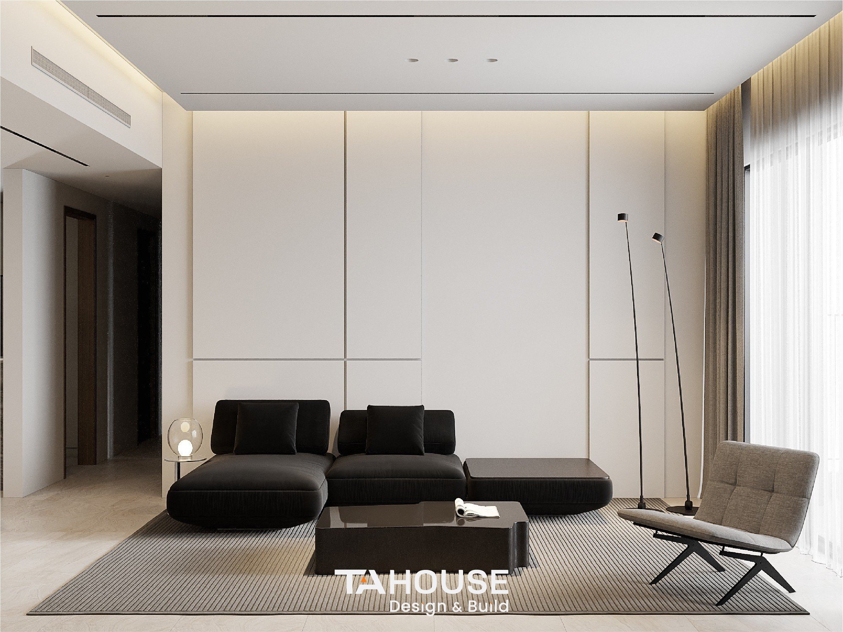 THE RIVER THỦ THIÊM QUẬN 2 室内设计丨越南胡志明市丨TA HOUSE-4