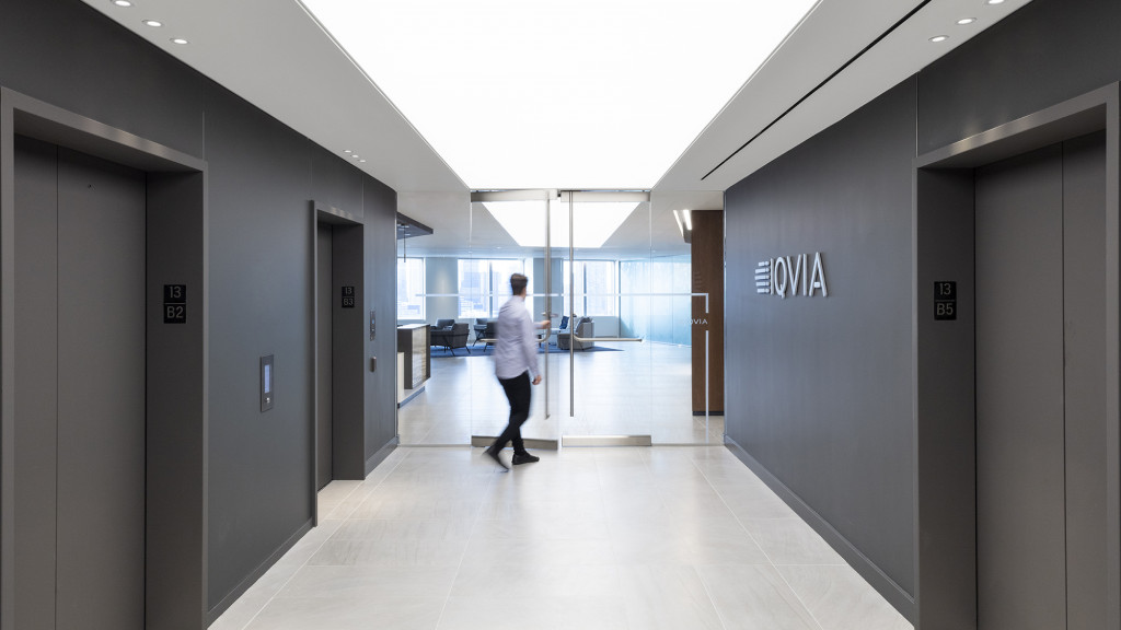 纽约 IQVIA 办公室 | Gensler 打造现代科技办公空间-8