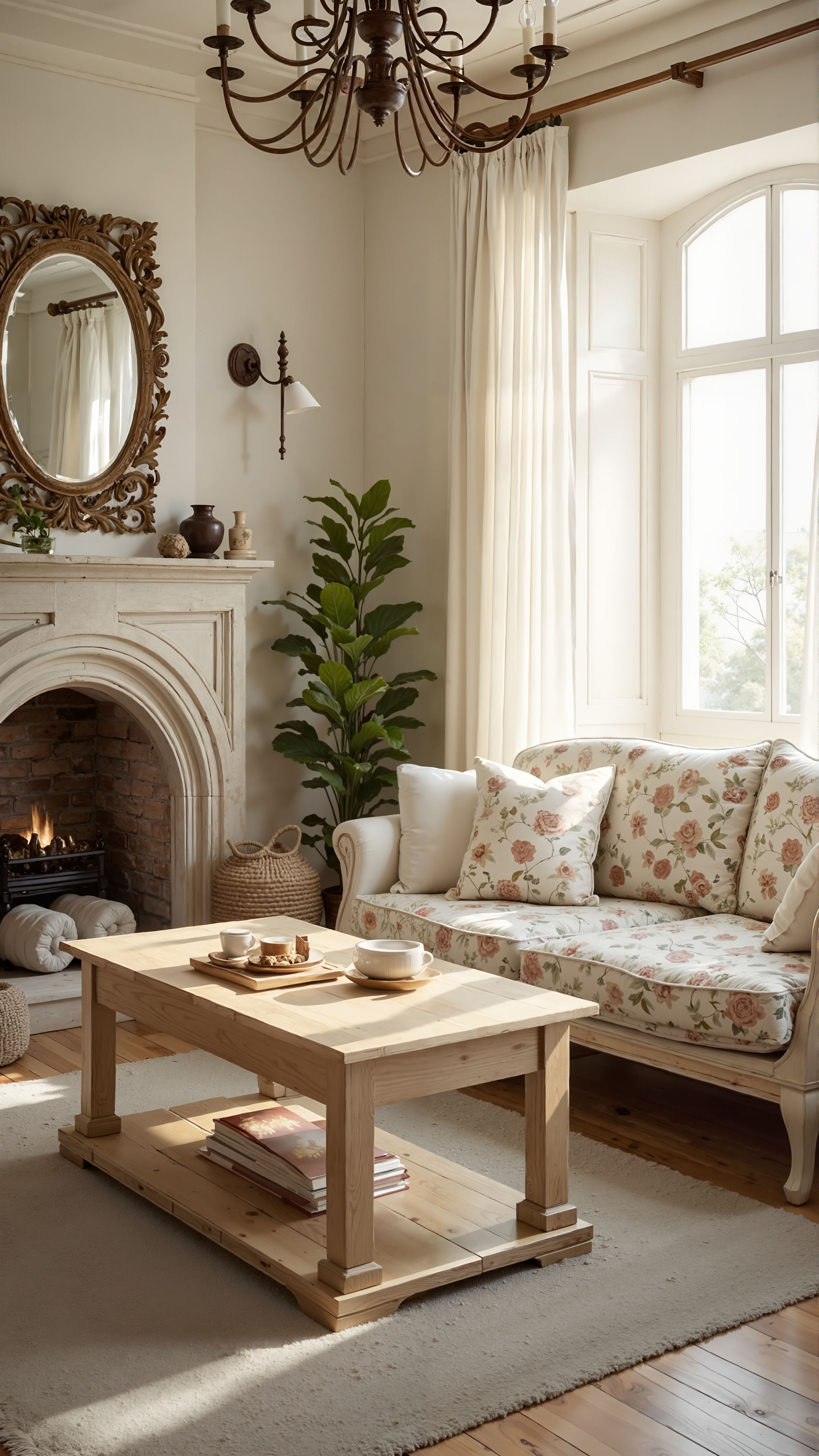 法式乡村客厅设计-11