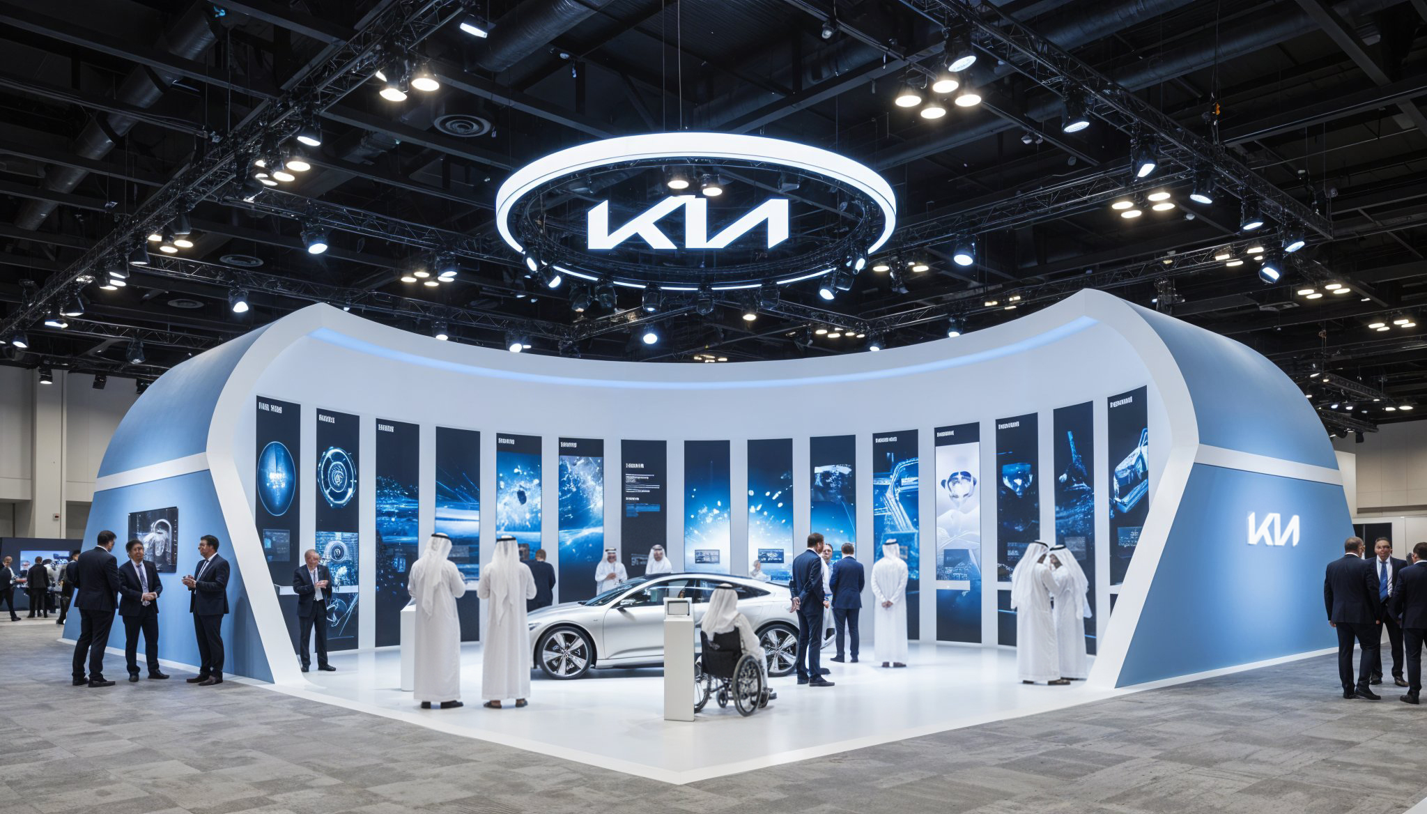 EV Auto Show KIA Booth AI-3