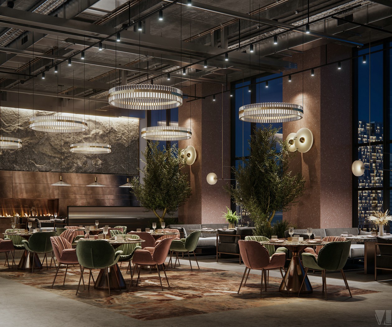 俄罗斯餐厅设计 超有感觉-7