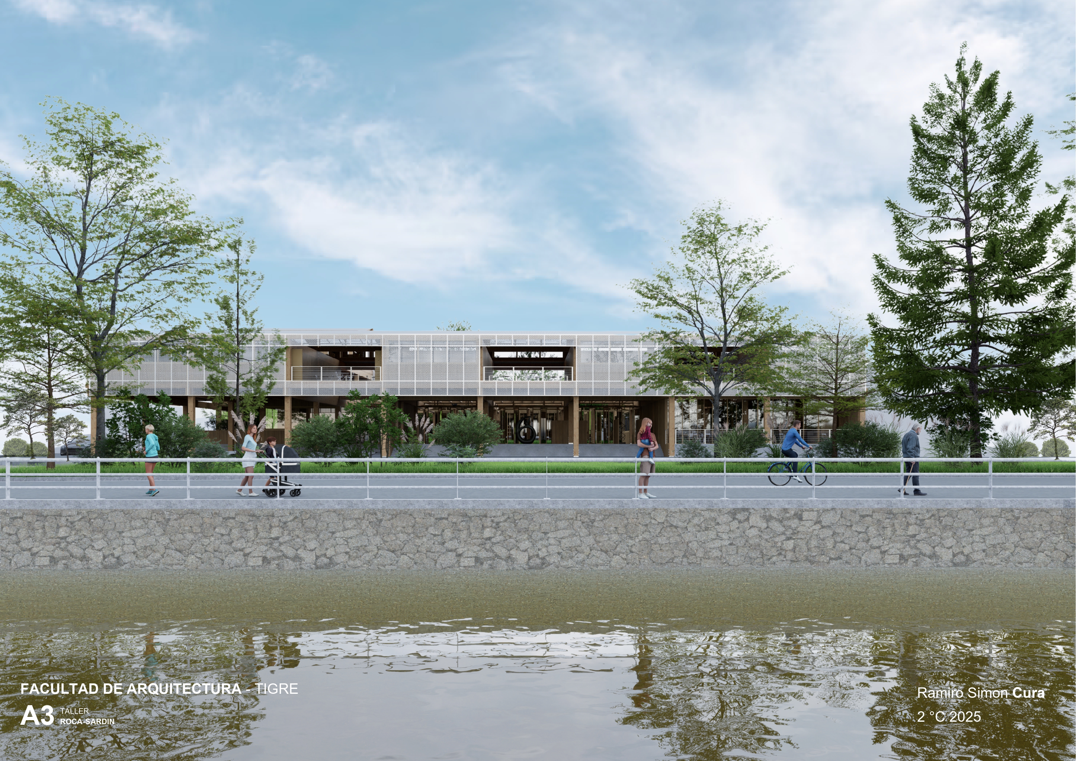 A3 | Facultad de Arquitectura, Tigre-0