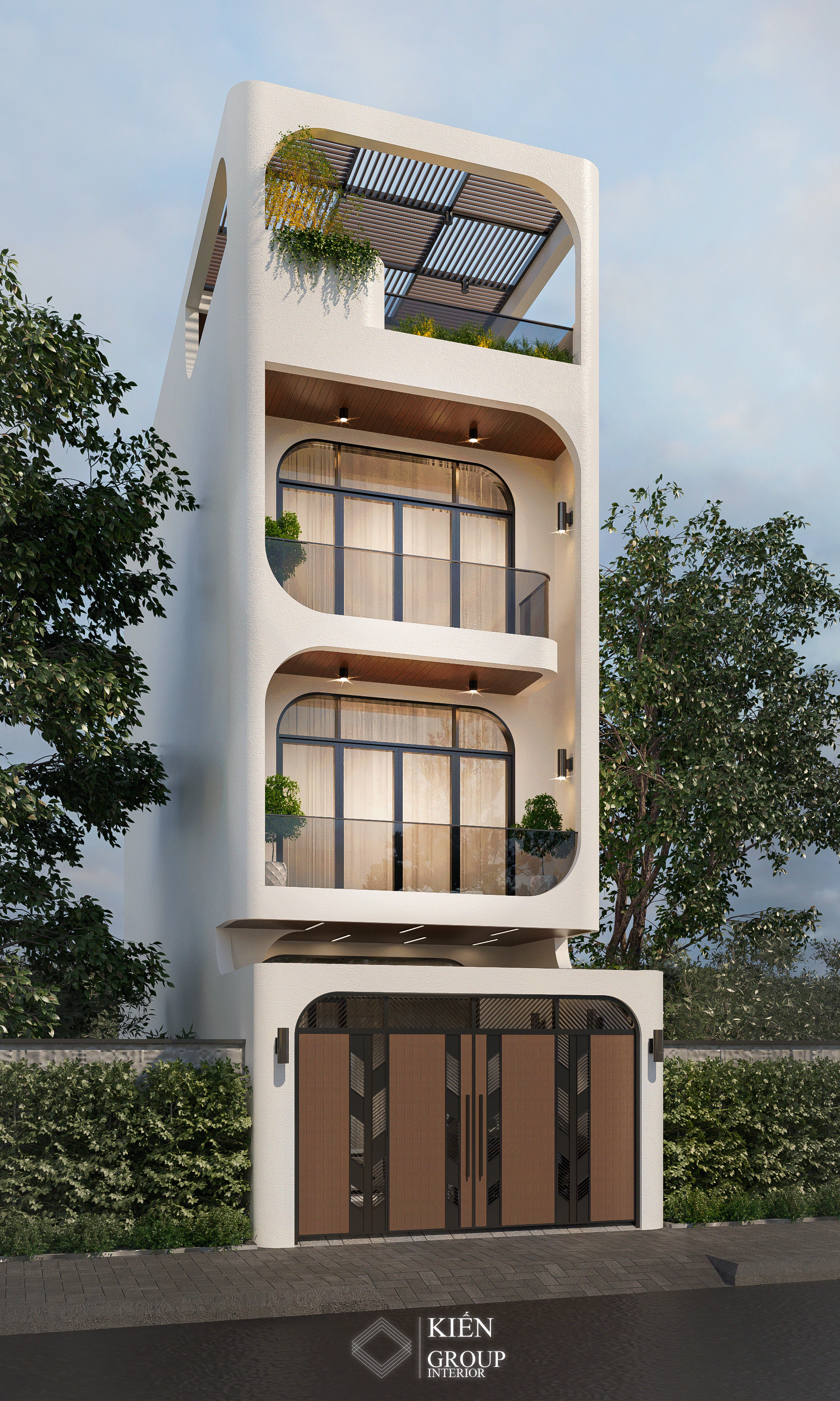 Tranquil Curve House-4