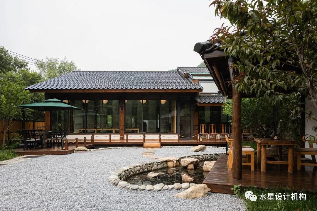 听水山房 · 原木日式禅意民宿设计典范丨中国北京-14