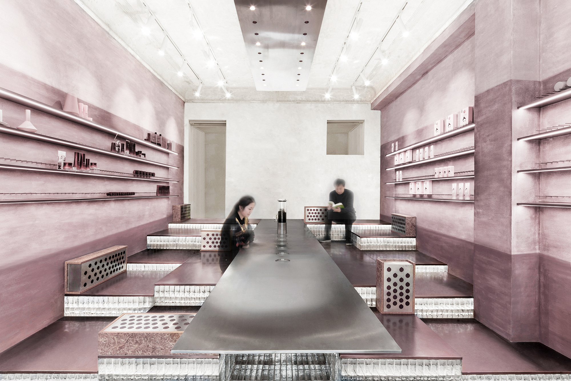 Cosmetea 商店漂浮在山上的“茶馆”丨中国上海丨Nax Architects-19