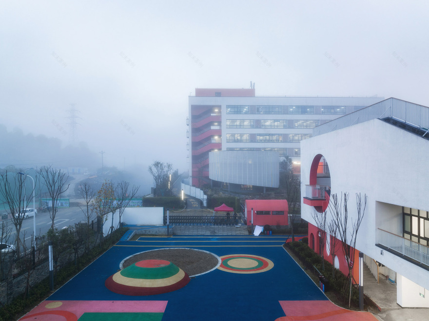 吉首中驰·湘郡礼德学校丨中国湘西丨山东建筑大学建筑城规学院象外营造工作室-68