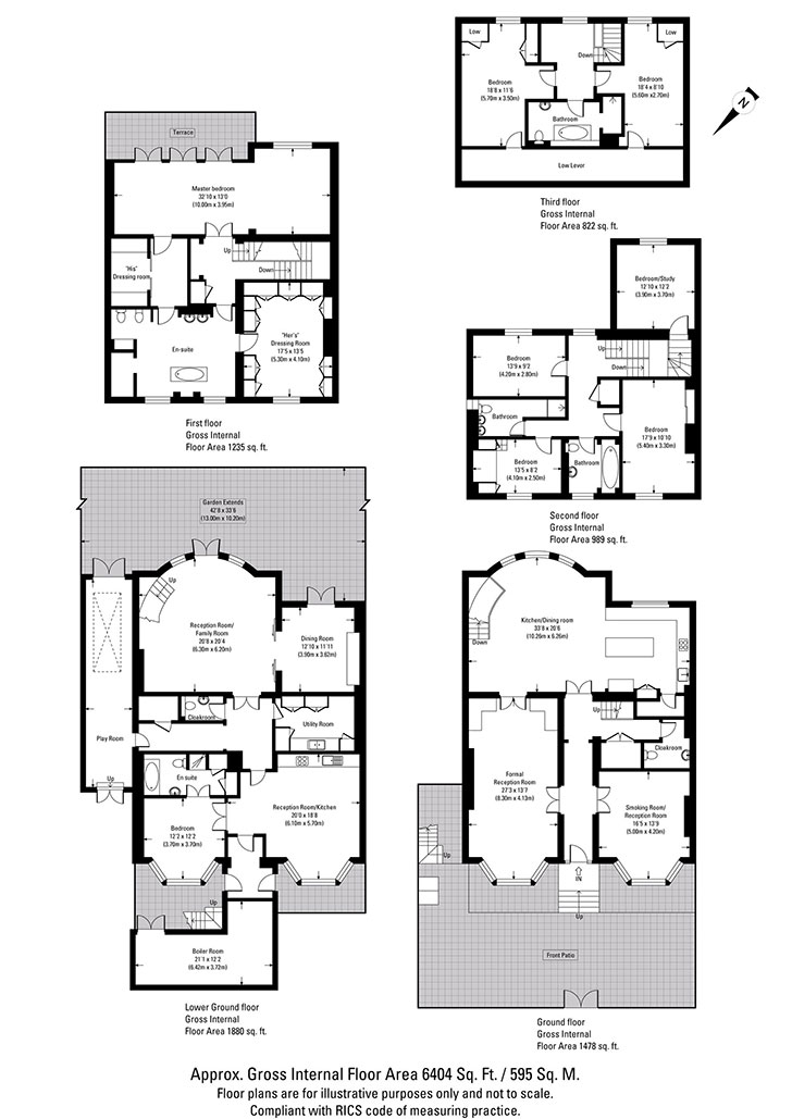 伦敦精美维多利亚式别墅出租-16
