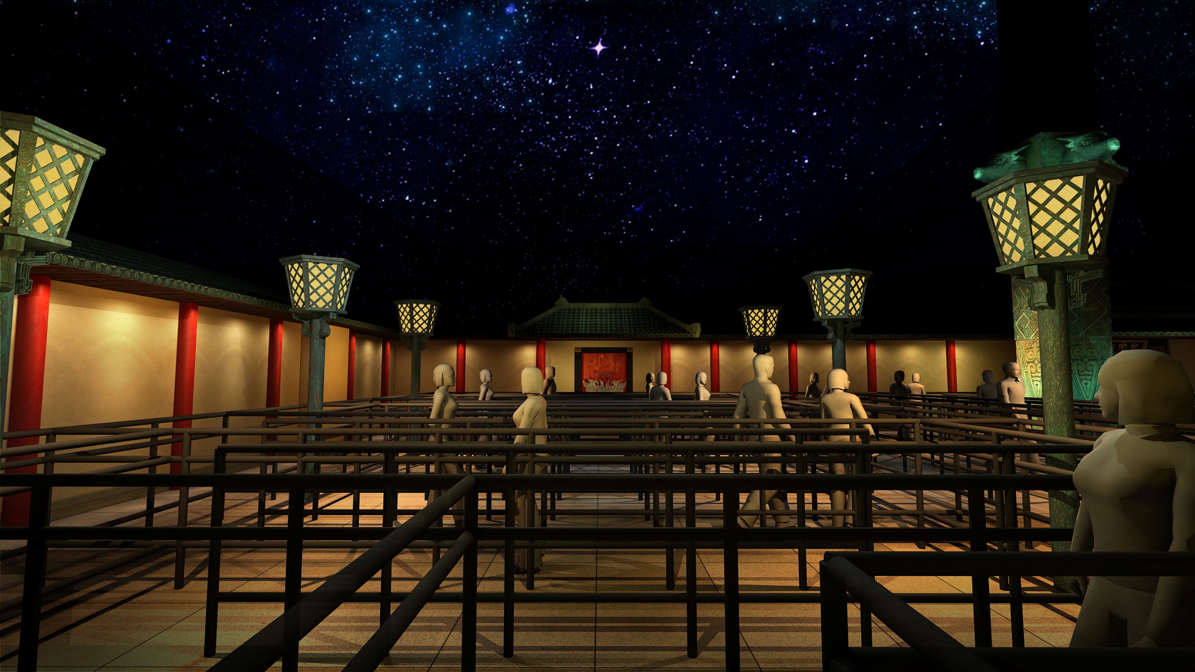 Qingdao Sunac Movie Theme Park "Ling Jian Feng Shen"-4