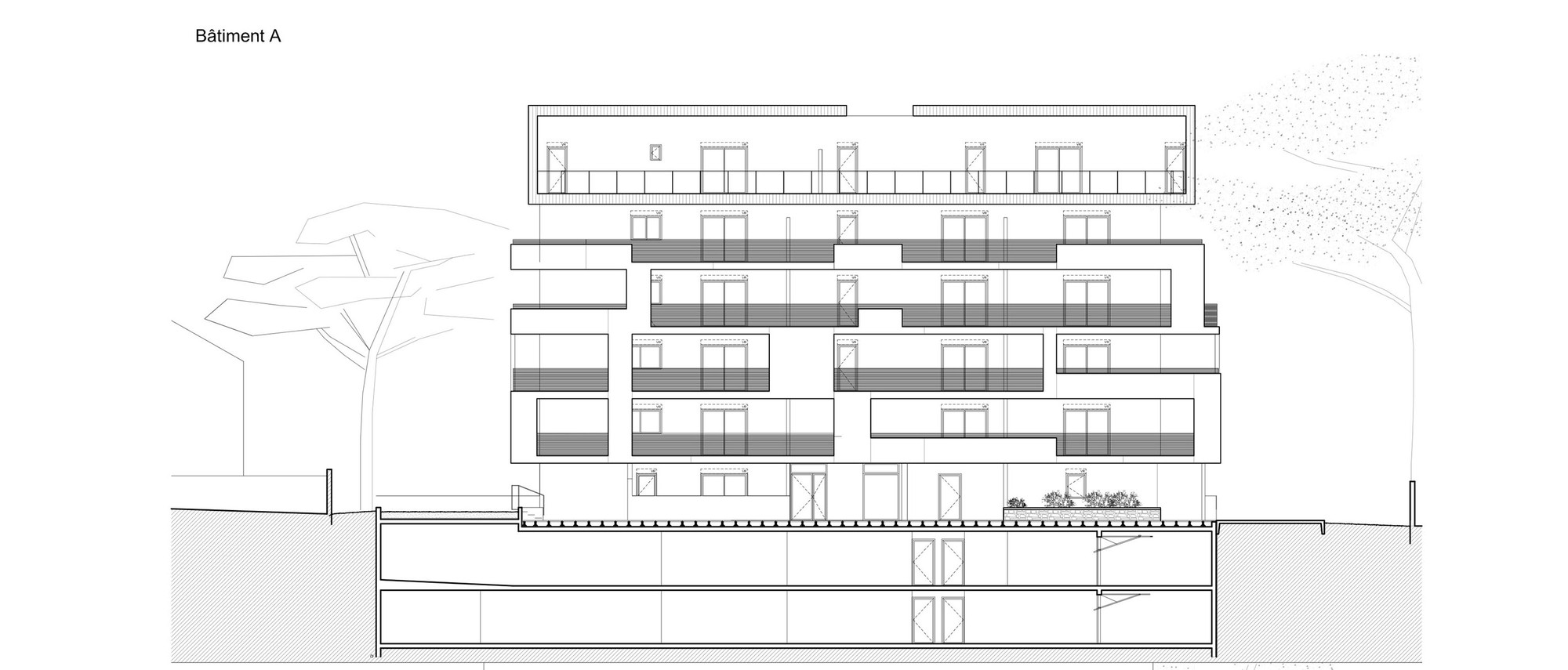 法国蒙彼利埃32户住宅楼丨MDR Architectes-48