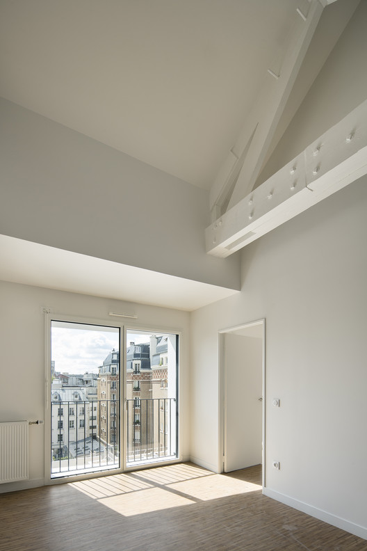 巴黎贝尔维尔区 33 套新旧住房的统一设计-17