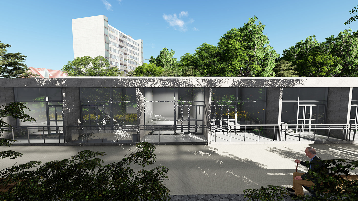 巴西圣多明戈社区老年医学与物理治疗诊所设计-6