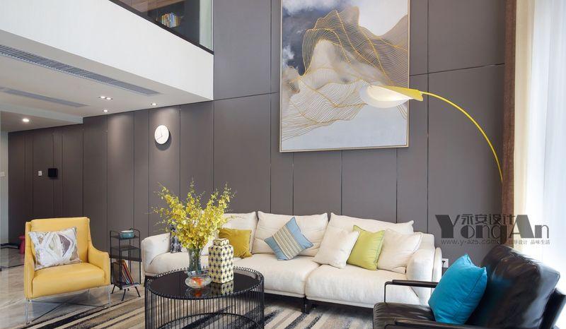 水木丹华现代风,温馨笑容点亮家的设计-13