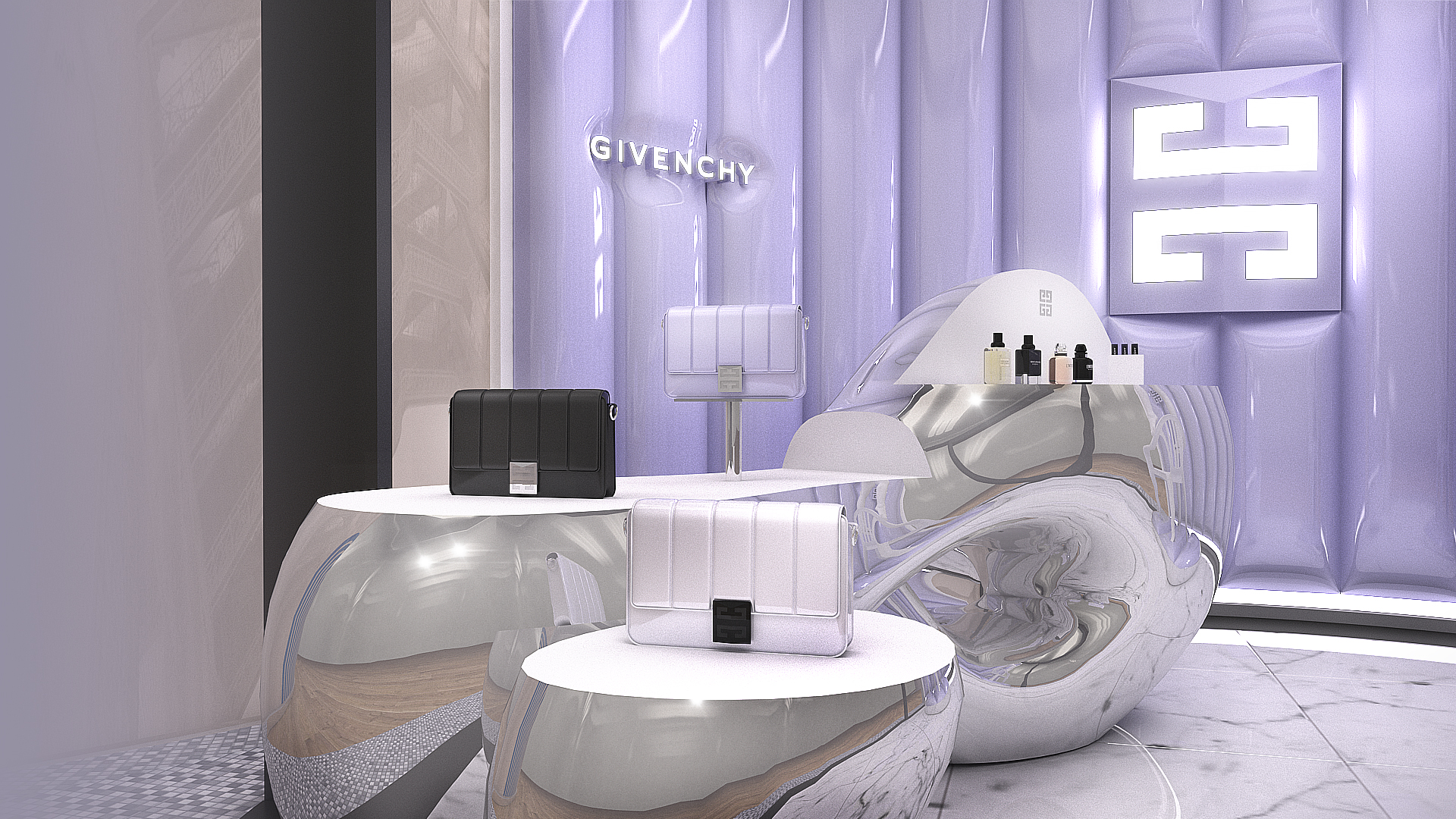 Givenchy 2021 CILLE booth design-2