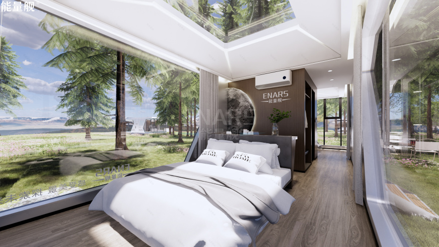 可移动太空舱民宿能量舰海外传播策略-38