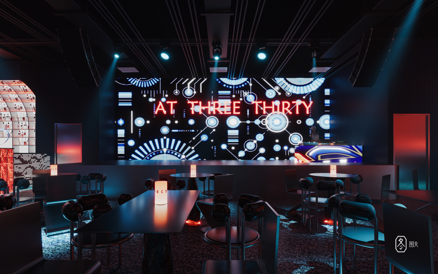 狂欢之夜酒吧设计丨图夫 x 金该-19