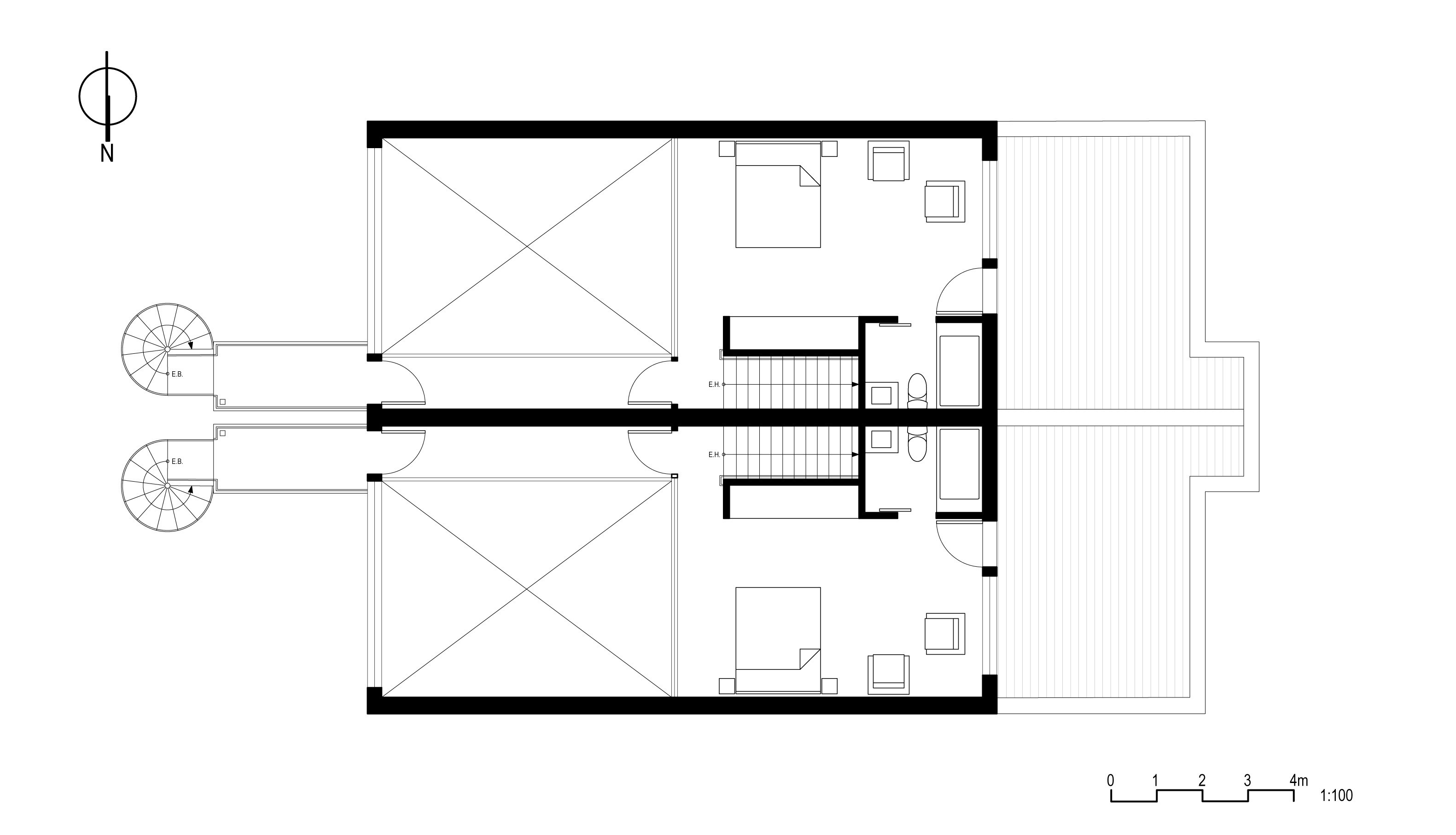 蒙特利尔 NotreDame 住宅设计丨加拿大蒙特利尔丨Le Borgne Rizk Architecture-34