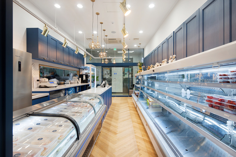 简约 15 坪半开放式菜品市场设计-6