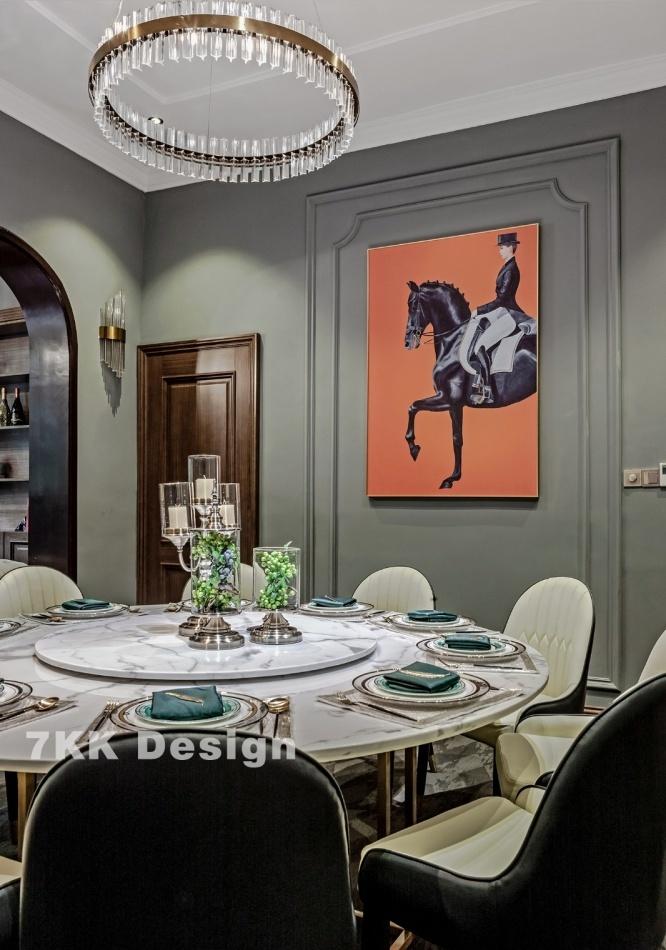 老洋房里的艺术盛宴——现代轻奢与古典韵味的完美融合-38