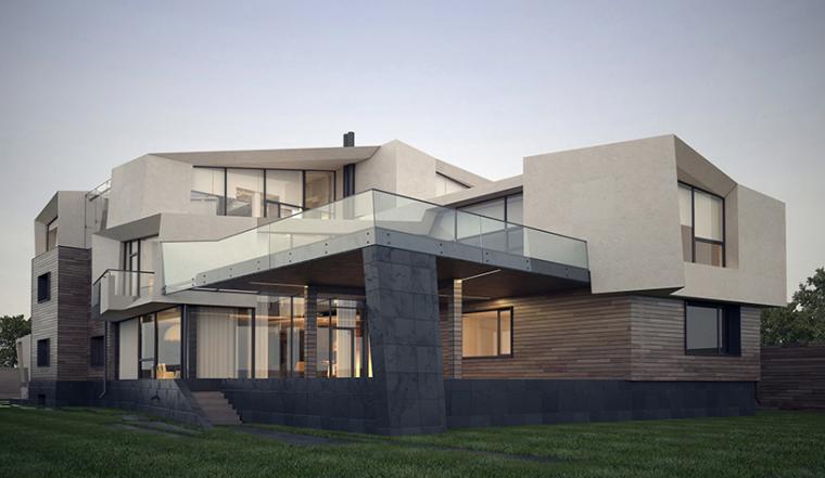 莫斯科 Setun River House 别墅翻新，打造自然与现代化的和谐空间-10