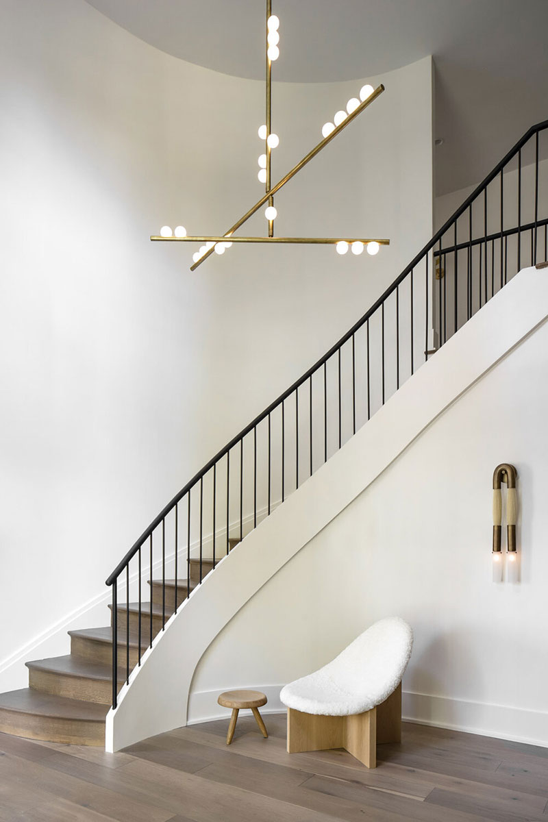 纽约郊区黑白极简豪宅，尽显品味与优雅-2