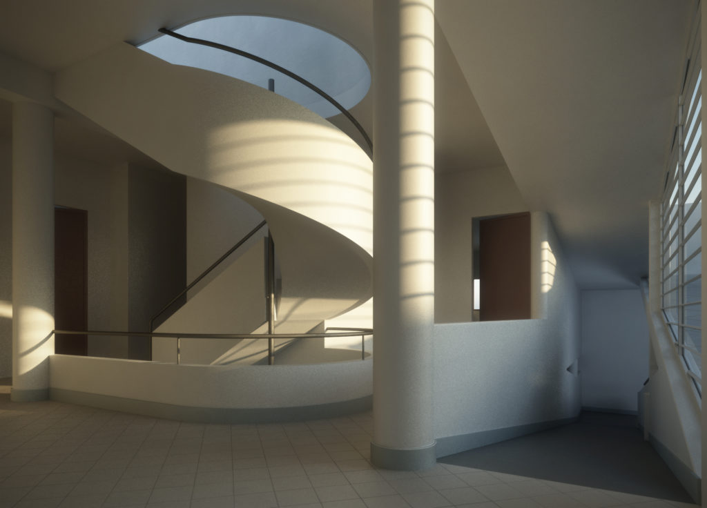 萨伏伊别墅丨法国巴黎丨勒·柯布西耶-37