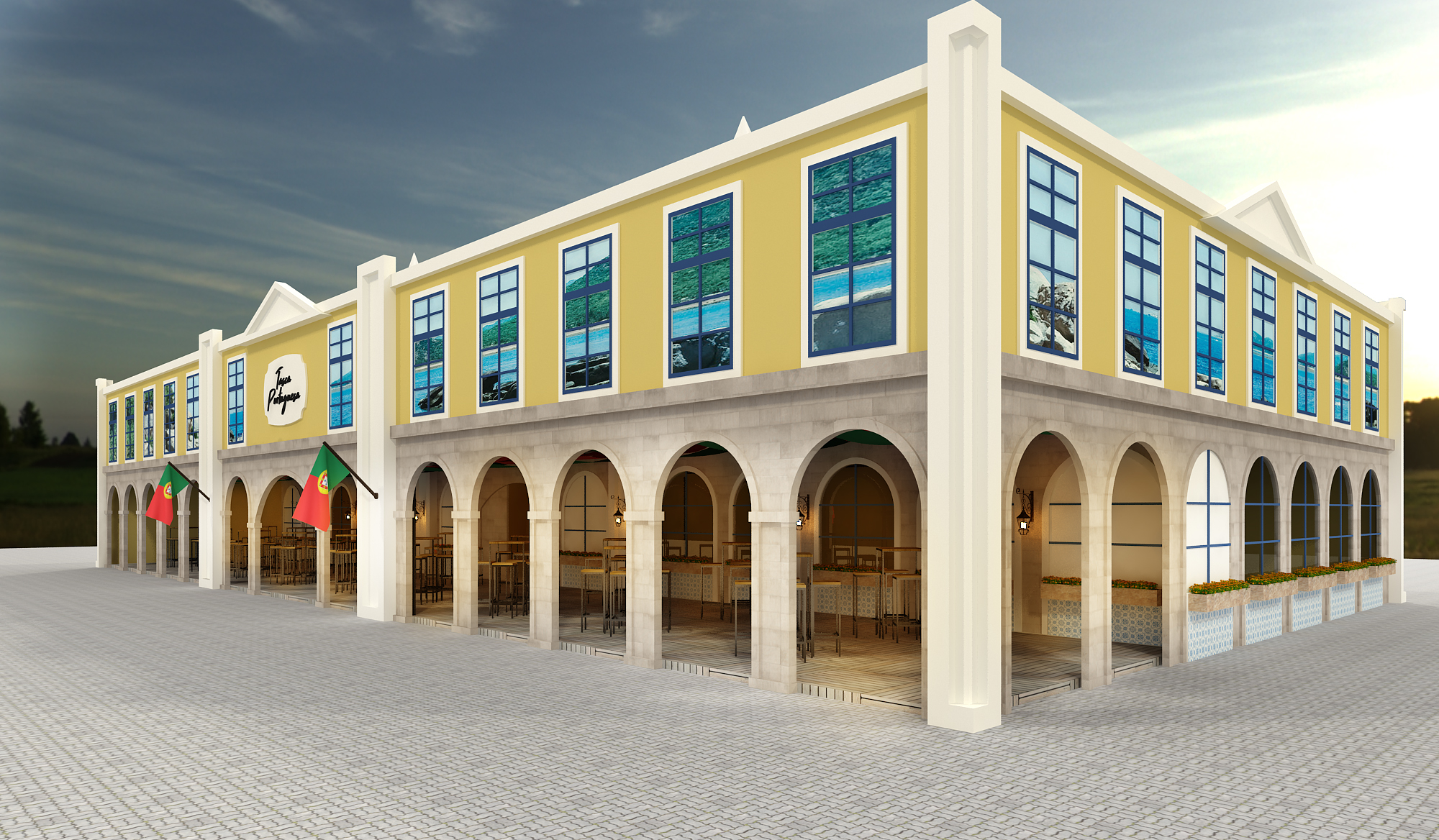 Cenografia Tasca Portuguesa - Marejada de Itajaí-3