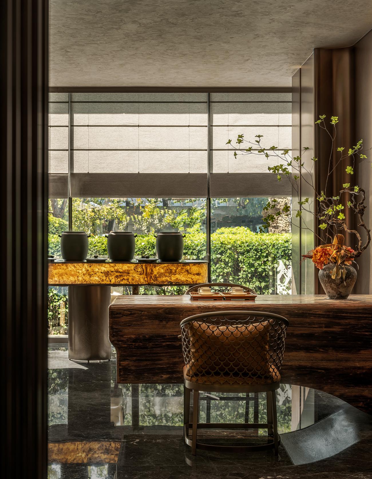 北京湘粤茗宴餐厅丨中国北京丨大伟室内设计(北京)有限公司-17