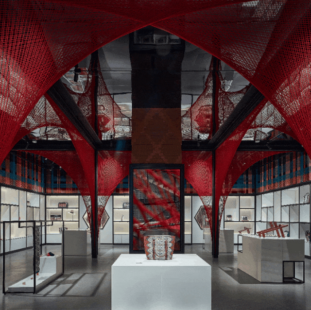 张家界乖幺妹土家织锦旗舰店丨中国张家界丨风合睦晨空间设计-3