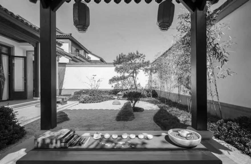 济南绿城雪野湖桃花源别墅样板房 TRD 中合深美-1