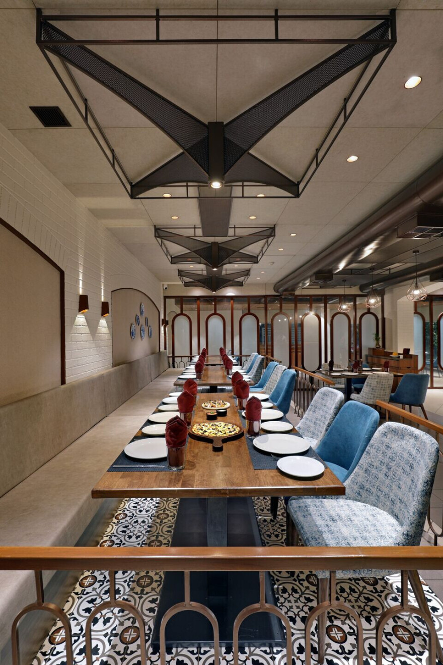 印度简约风格餐厅设计丨MATAI Associates-22