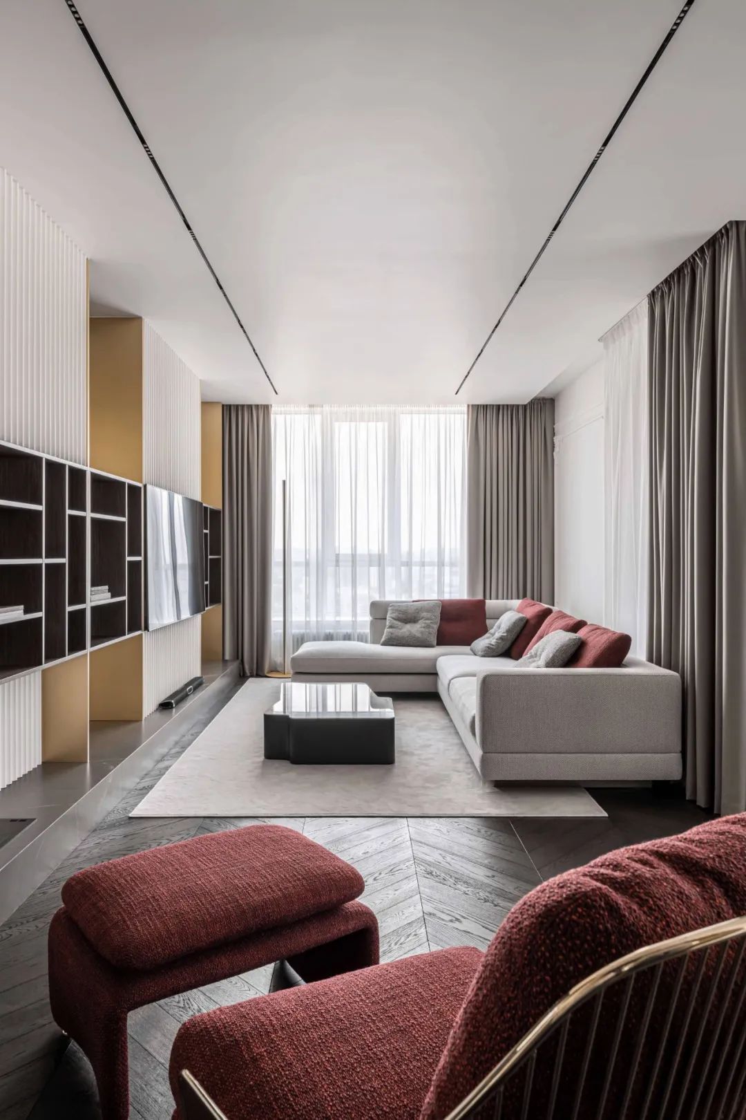 302㎡顶层复式住宅设计丨IQOSA Architect-8