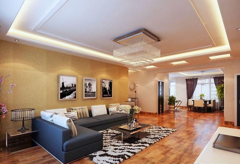 哈尔滨凤凰装饰公司盛和世纪现代简约风格装修效果图-17